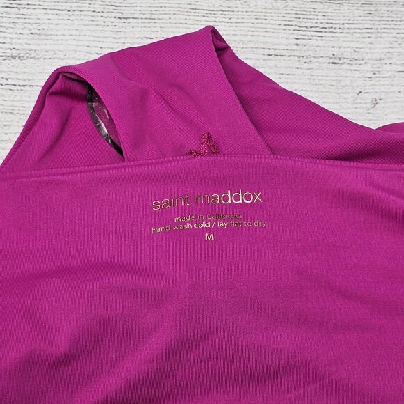 NWT Saint Maddox Pink Bikini Bottom‎ Size Medium - Picture 3 of 4